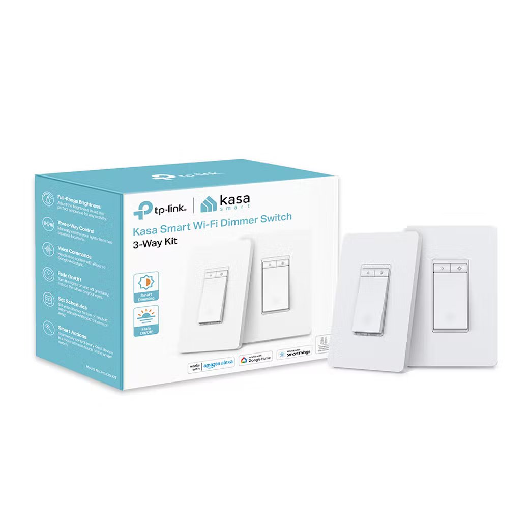 TPLink KS230 KIT_V2 KASA SMART WIFI DIMMER SWITCH WRLS 3WAY KIT